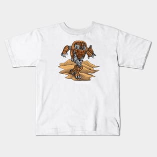 Wild Animal Fighter - Armordillo Kids T-Shirt